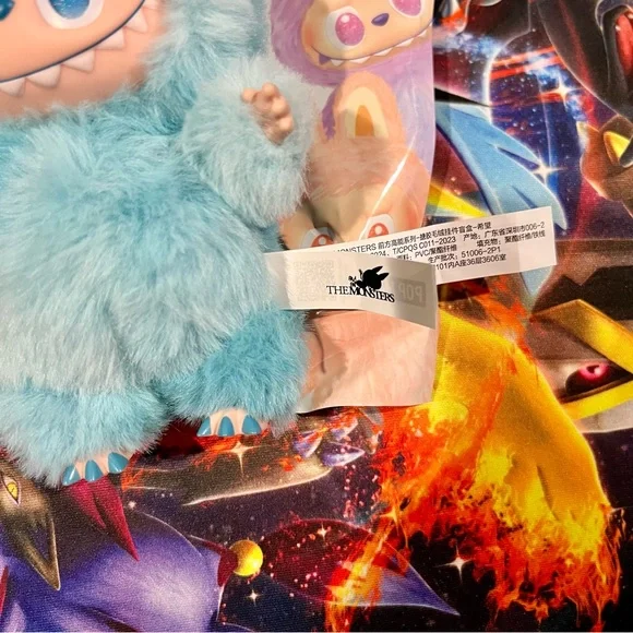 POPMART Labubu The Monster 3.0 Big Into Energy Plush Hope Authentic - Picture 6 of 9